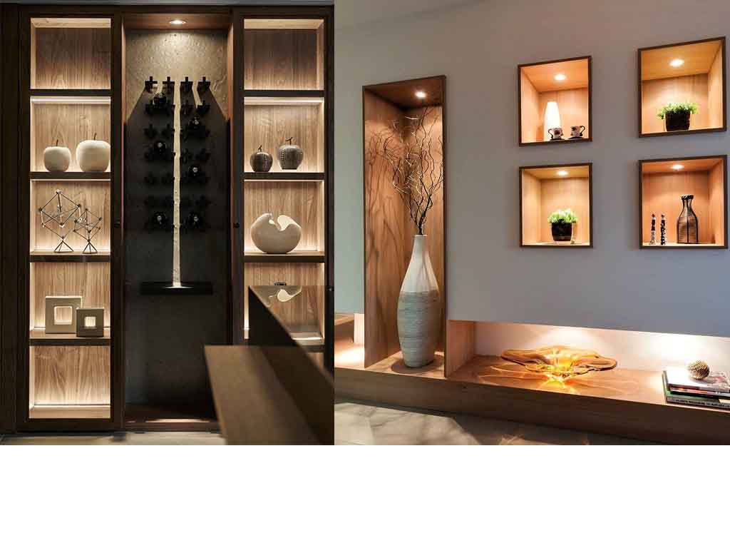 نورپردازی خطی برای آپارتمان های کوچک